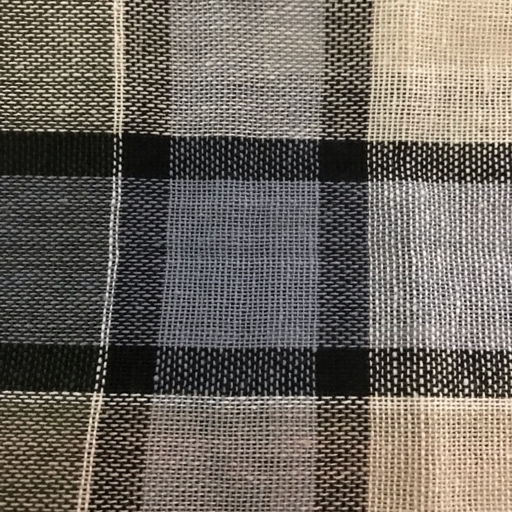 plaid cotton curtains nwot - Picture 8 of 8